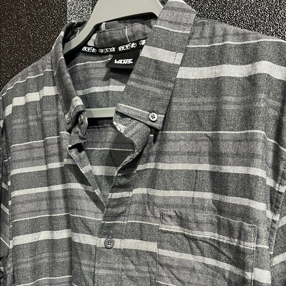 Vans Off The Wall button up | gray | Size XL - Picture 5 of 9